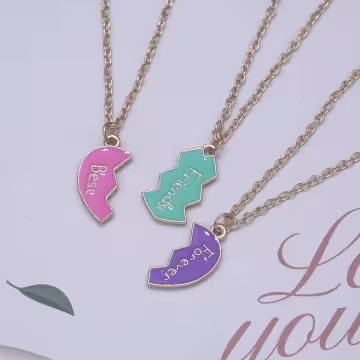 友情多巴胺×三套件閨蜜姐妹項鍊組