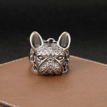 美式×復古×法鬥犬×開口戒指.avif
