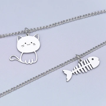 316鋼飾×汪喵一家親×姐妹閨蜜情侶項鍊組.avif