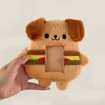 漢堡小狗×卡套×掛件