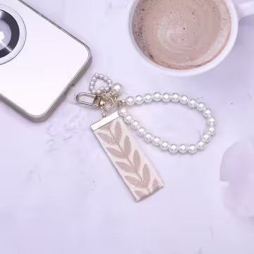 小清新愛心織帶&times;手機掌上掛繩&times;粉紅