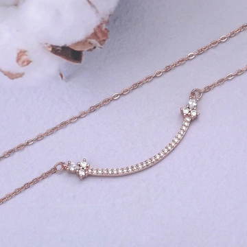 微笑晶鑽玫瑰金×鎖骨項鍊.avif