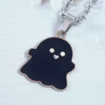 幽靈愛心小嘴&times;項鍊&times;共二色