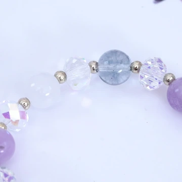 仙藍粉嫩晶透水滴×固定式串珠手鍊.avif