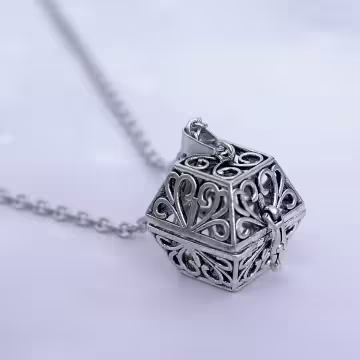 鏤空雕花寶箱×百寶盒×長項鍊