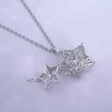 立體五角星×百寶盒×長項鍊