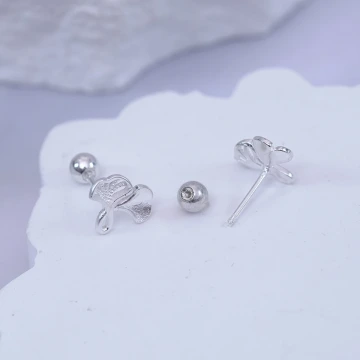 925銀針× 花苞待放×耳勾.avif