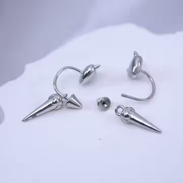 惡魔愛心椎子&times;轉珠耳環