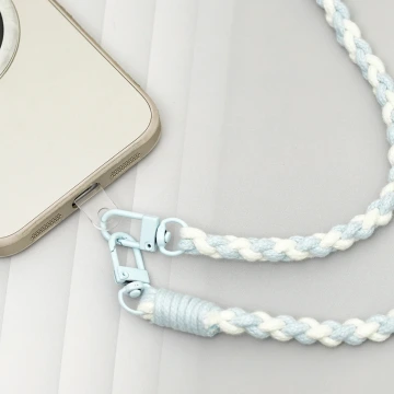 細繩雙色小麻花&times;手機斜背雙勾掛繩&times;水藍+白.avif
