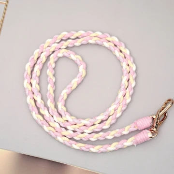 細繩四色小麻花&times;手機斜背雙勾掛繩&times;粉+紫+黃+白.avif