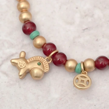 馬到金來&times;串珠手鍊.avif