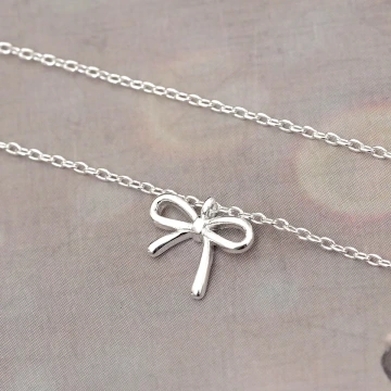 925銀飾&times;小清心蝴蝶結&times;鎖骨項鍊.avif