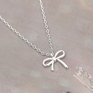 925銀飾&times;小清心蝴蝶結&times;鎖骨項鍊.avif