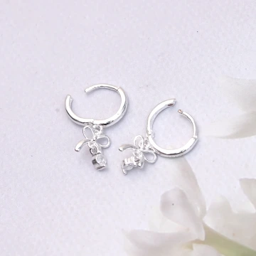 925銀針&times;蝴蝶結垂鑽&times;耳扣.avif