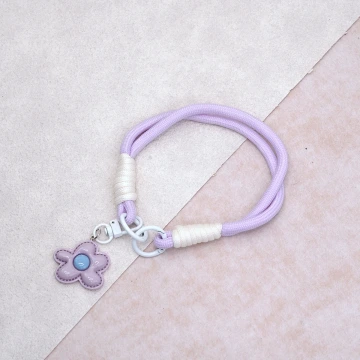 花朵多巴胺&times;手機腕帶掛繩&times;紫色.avif