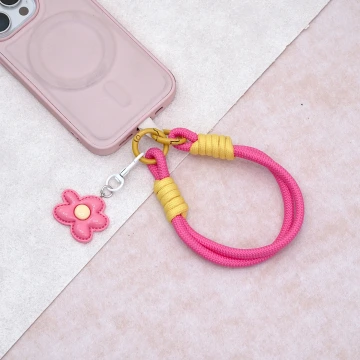 花朵多巴胺&times;手機腕帶掛繩&times;桃紅.avif