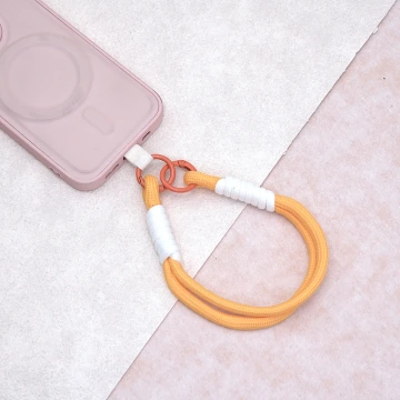 雙線素繩&times;手機腕帶掛繩&times;橘黃.avif