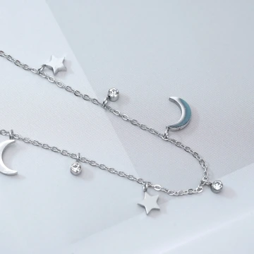 316鋼飾&times;星光月影&times;手鍊&times;銀色.avif