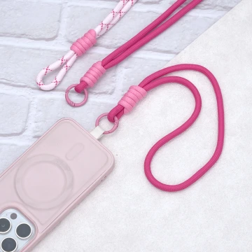 可延長運動風撞色&times;手機斜背&腕帶&times;兩用掛繩&times;桃粉紋理.avif