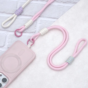 可延長運動風撞色&times;手機斜背&腕帶&times;兩用掛繩&times;粉白素色.avif