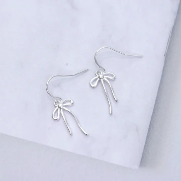 925銀針&times;蝴蝶結線條&times;耳鉤.avif