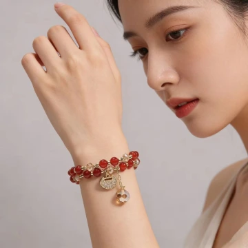 翠竹杏露&times;固定式串珠手鍊.avif