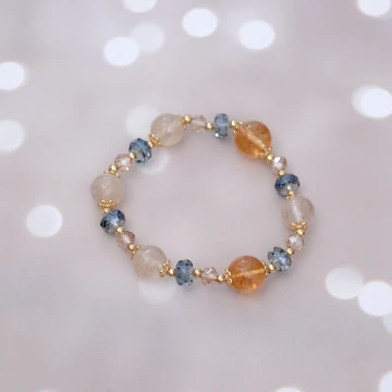 翠竹杏露&times;固定式串珠手鍊.avif